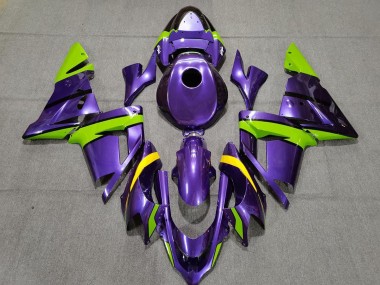 Lilagrün & Gelb 2004-2005 ZX10R Motorrad Verkleidung