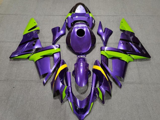 Lilagrün & Gelb 2004-2005 ZX10R Motorrad Verkleidung