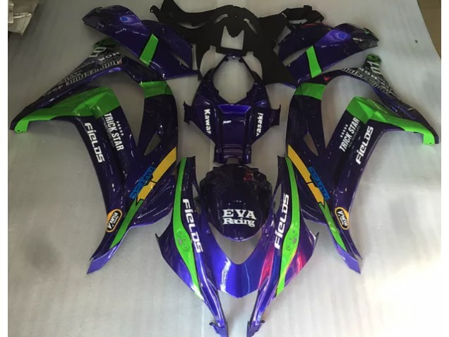 Lilagrün & Glanz 2016-2019 ZX10R Motorrad Verkleidung Lilagrün & Glanz 2016-2019 ZX10R Motorrad Verkleidung