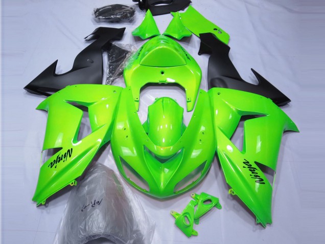 Limettengrün 2006-2007 ZX10R Motorrad Verkleidung