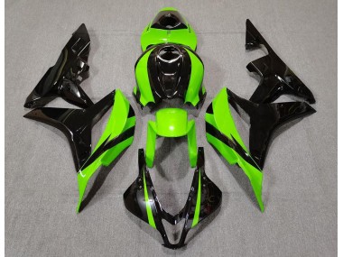 Limettengrün & Schwarz 2007-2008 CBR600RR Motorrad Verkleidung