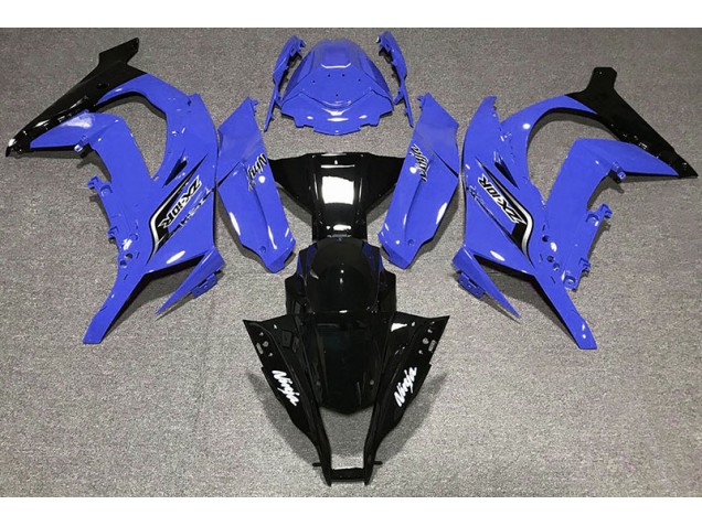 Logos In Glänzendem Blau 2011-2015 ZX10R Motorrad Verkleidung