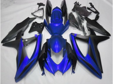 Matt Blau 2008-2010 GSXR 600-750 Motorrad Verkleidung