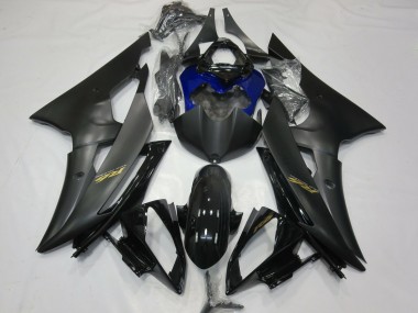 Matt & Blau 2008-2016 R6 Motorrad Verkleidung