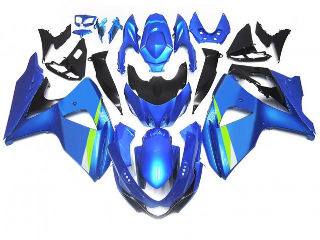 Matt Blau 2009-2016 GSXR 1000 Motorrad Verkleidung