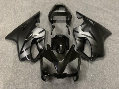 Matt & Glänzend Schwarz 2001-2003 CBR600 F4i Motorrad Verkleidung