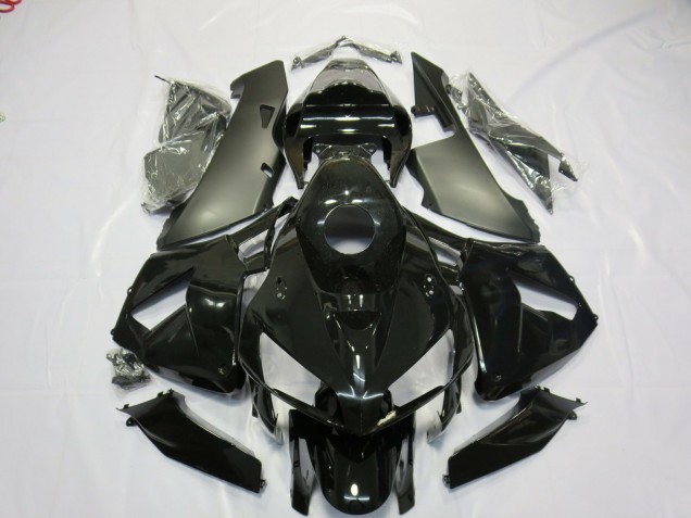 Matt & Glänzend Schwarz 2005-2006 CBR600RR Motorrad Verkleidung