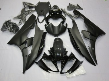 Matt & Glänzend Schwarz 2006-2007 R6 Motorrad Verkleidung