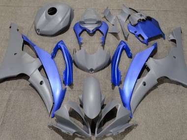 Matt Grau & Blau 2008-2016 R6 Motorrad Verkleidung