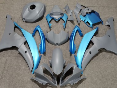 Matt Grau & Himmelblau 2008-2016 R6 Motorrad Verkleidung