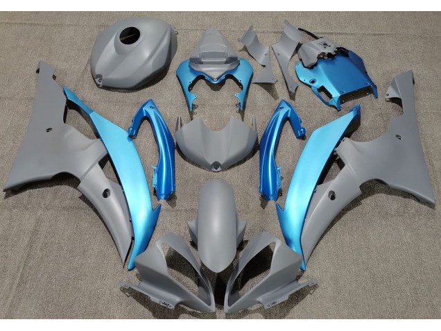 Matt Grau & Himmelblau 2008-2016 R6 Motorrad Verkleidung