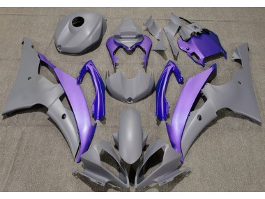 Matt Grau & Lila 2008-2016 R6 Motorrad Verkleidung