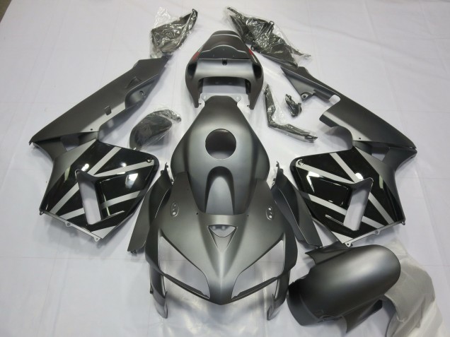 Matt Grau & Schwarz 2005-2006 CBR600RR Motorrad Verkleidung