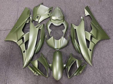 Matt Grün 2006-2007 R6 Motorrad Verkleidung