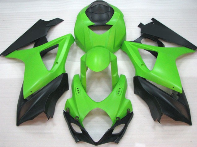 Matt Grün 2007-2008 GSXR 1000 Motorrad Verkleidung
