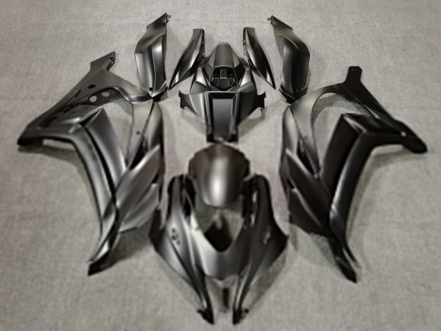 Matt Metallsilber 2016-2019 ZX10R Motorrad Verkleidung