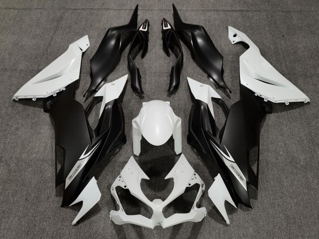 Matt Perlweiß & Schwarz 2019-2023 ZX6R Motorrad Verkleidung