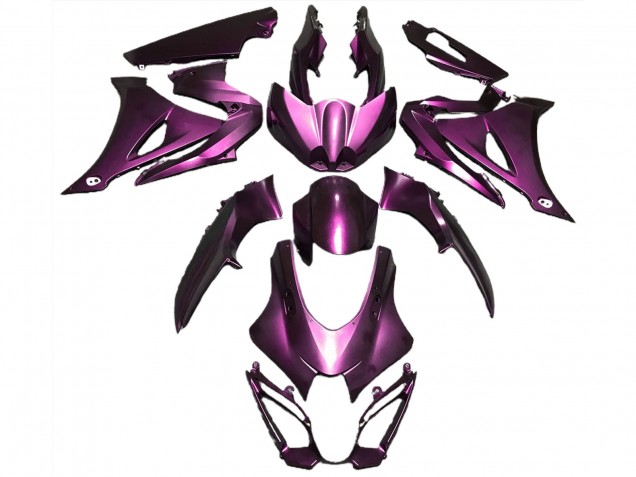 Matt Pink 2017-2023 GSXR 1000 Motorrad Verkleidung