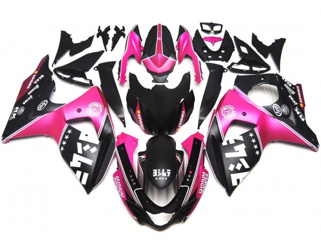 Matt Rosa Benutzerdefinierte Logos 2009-2016 GSXR 1000 Motorrad Verkleidung