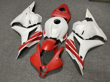 Matt Rot / Weiß 2009-2012 CBR600RR Motorrad Verkleidung
