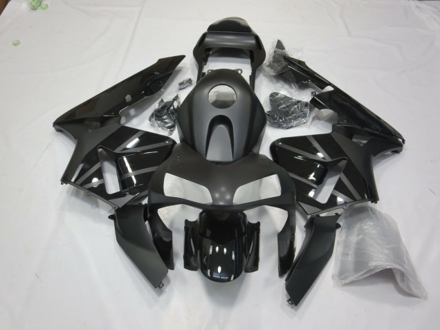 Matt Schwarz 2003-2004 CBR600RR Motorrad Verkleidung