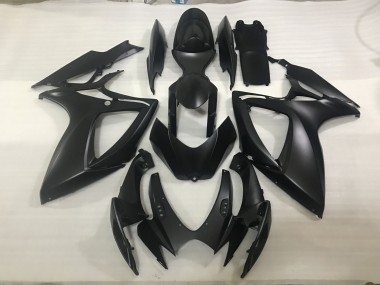 Matt Schwarz 2006-2007 GSXR 600-750 Motorrad Verkleidung