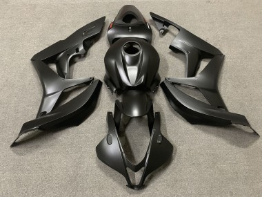 Matt Schwarz 2007-2008 CBR600RR Motorrad Verkleidung