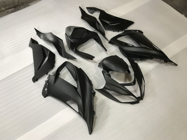 Matt Schwarz 2013-2018 ZX6R Motorrad Verkleidung