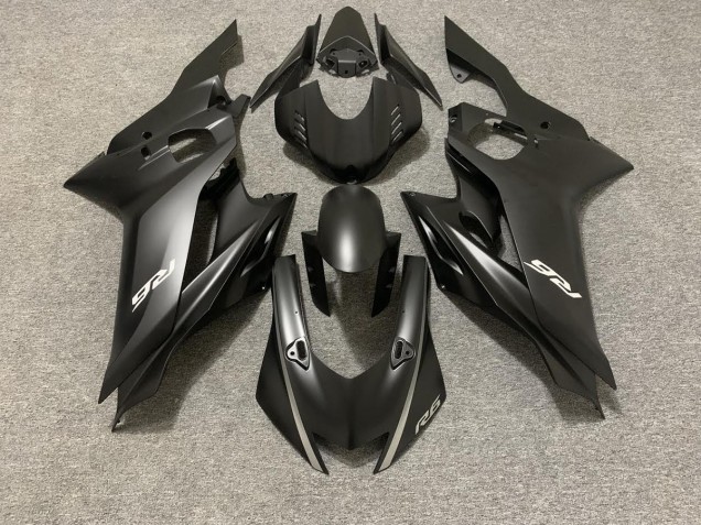 Matt Schwarz 2017-2021 R6 Motorrad Verkleidung