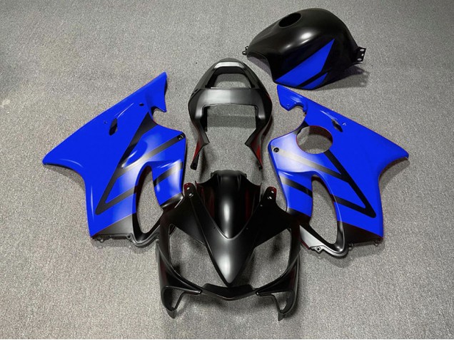 Matt Schwarz & Blau 2001-2003 CBR600 F4i Motorrad Verkleidung