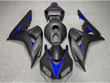 Matt Schwarz & Blau 2006-2007 CBR1000RR Motorrad Verkleidung
