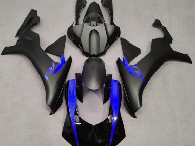 Matt Schwarz & Blau 2015-2019 R1 Motorrad Verkleidung