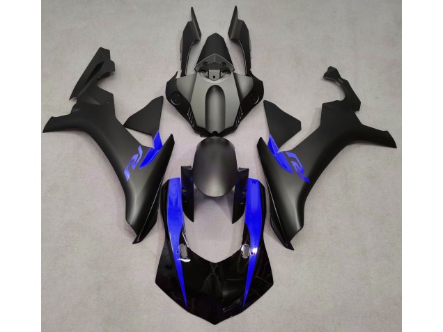 Matt Schwarz & Blau 2015-2019 R1 Motorrad Verkleidung