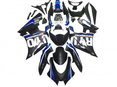 Matt Schwarz & Blau 2017-2023 GSXR 1000 Motorrad Verkleidung