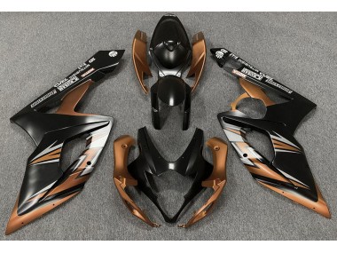 Matt Schwarz & Bronze 2005-2006 GSXR 1000 Motorrad Verkleidung