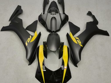 Matt Schwarz & Gelb 2015-2019 R1 Motorrad Verkleidung