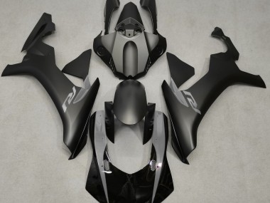 Matt Schwarz & Grau 2015-2019 R1 Motorrad Verkleidung