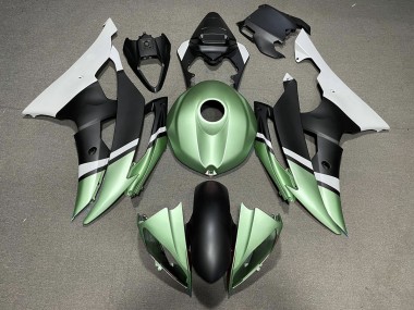 Matt Schwarz & Grün 2008-2016 R6 Motorrad Verkleidung