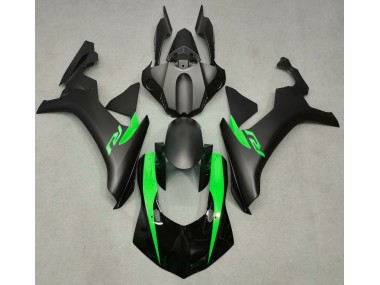 Matt Schwarz & Grün 2015-2019 R1 Motorrad Verkleidung