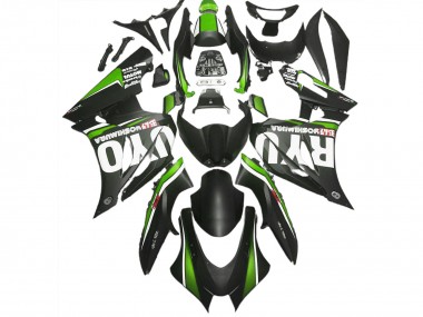 Matt Schwarz & Grün 2017-2023 GSXR 1000 Motorrad Verkleidung