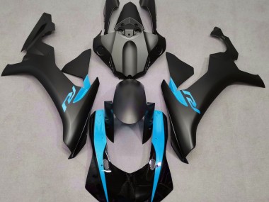 Matt Schwarz & Hellblau 2015-2019 R1 Motorrad Verkleidung