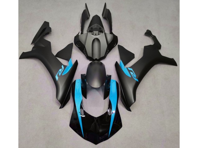 Matt Schwarz & Hellblau 2015-2019 R1 Motorrad Verkleidung