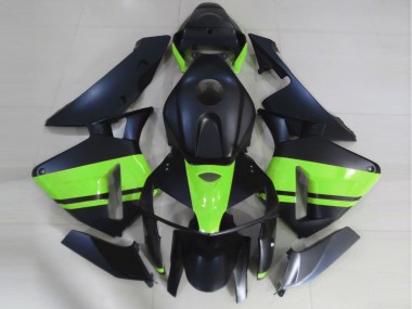 Matt Schwarz & Hellgrün 2005-2006 CBR600RR Motorrad Verkleidung