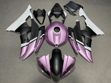 Matt Schwarz & Hellviolett 2008-2016 R6 Motorrad Verkleidung