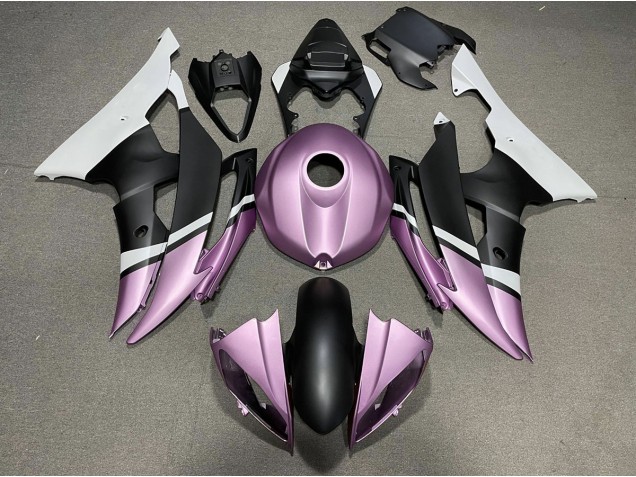 Matt Schwarz & Hellviolett 2008-2016 R6 Motorrad Verkleidung