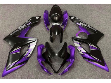 Matt Schwarz & Lila 2005-2006 GSXR 1000 Motorrad Verkleidung