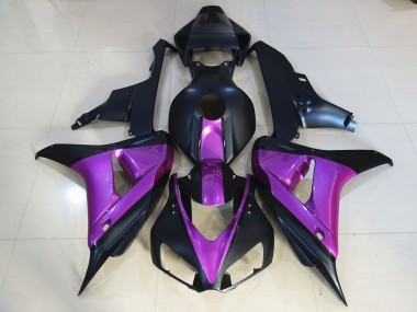 Matt Schwarz Lila 2006-2007 CBR1000RR Motorrad Verkleidung