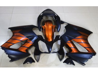 Matt Schwarz & Orange 2002-2012 VFR800 Motorrad Verkleidung