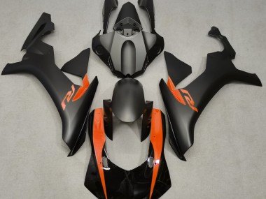 Matt Schwarz & Orange 2015-2019 R1 Motorrad Verkleidung