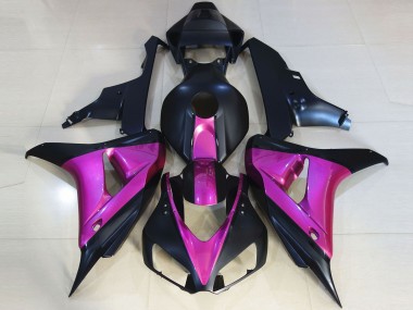 Matt Schwarz & Pink 2006-2007 CBR1000RR Motorrad Verkleidung